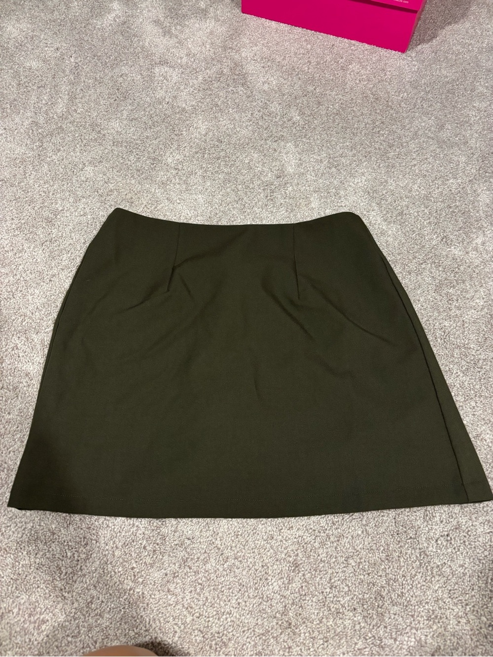 Pink Lily Olive Mini Skort